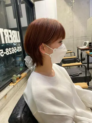 ショート 西大島美容師 渡部仁太のヘアスタイル