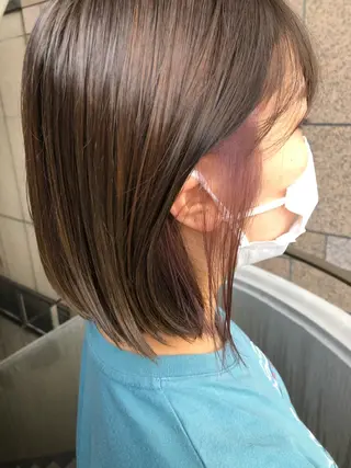 ミディアム カラーアンドケアリタ kitamuuuのヘアスタイル