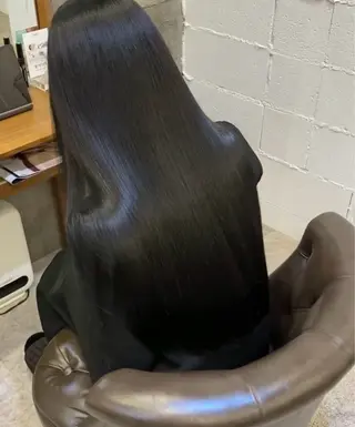 ロング 中目黒ブリーチカラー ボブ橋本青輝のヘアスタイル