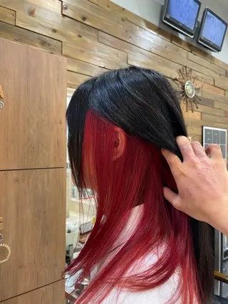 カラー なな /カラー/アレンジのヘアスタイル