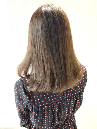 セミロング KOKUA/髪質改善 艶髪縮毛矯正のヘアスタイル