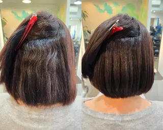 ミディアム 野村 果音(カノン)のヘアスタイル