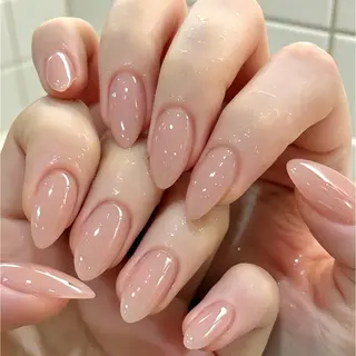 ネイル By moonネイル 🌷ワンホン/韓国風のネイルデザイン