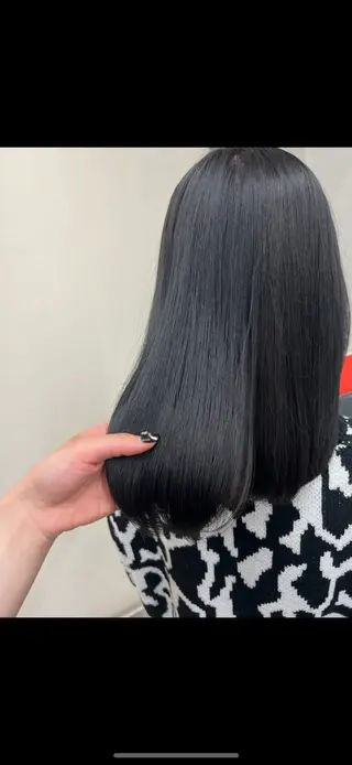 セミロング カラー 熊本市東区 /Ririkaのヘアスタイル