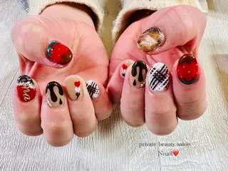 ネイル Nnail所属・🌿Nnail🌿 プライベートサロンのネイルデザイン