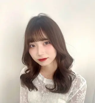 ロング 💖韓国ヘア/ハイト ーン💖mikotoのヘアスタイル
