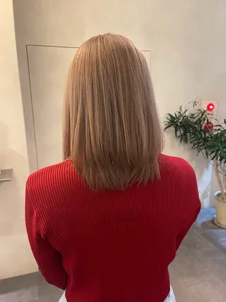 カラー ハイトーンカラー otowa🎀ིྀのヘアスタイル