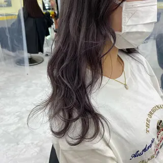 セミロング カラー ヘアアレンジ mai🍑暖色カラー /レイヤー💖のヘアスタイル