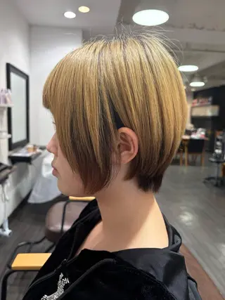 ショート こやなぎ れいなのヘアスタイル