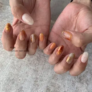 ネイル AERA nail shino🐱⸝꙳のネイルデザイン