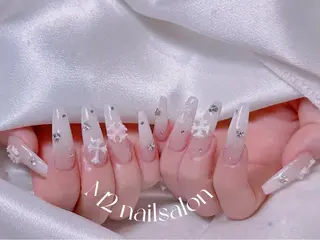 ネイル 長さだし専門店 M2　rikaのネイルデザイン