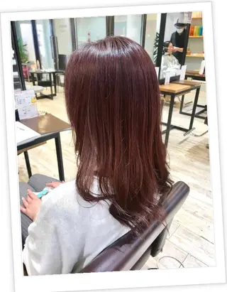 セミロング カラー パーマ ヘアアレンジ メンズ キッズ ネイル マツエク・マツパ EnBlesS西宮 マンツーマン神道有基のヘアスタイル