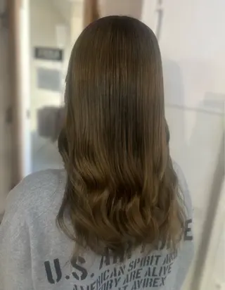 ロング オオニシ オト☁️のヘアスタイル