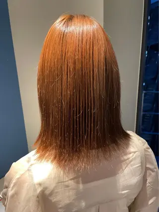 ミディアム カラー 💎髪質改善/艶カラ ー🌟加藤陸🌟のヘアスタイル