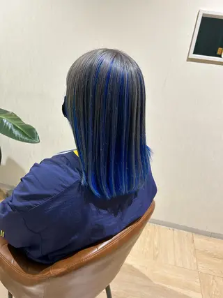 ミディアム 本郷 豊のヘアスタイル