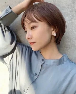 ショート カラー ダメージレス美容師 🌱水島侑理のヘアスタイル