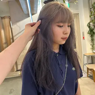 ロング カラー じゅわっと暖色カラー 🍊Moemiのヘアスタイル