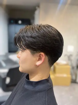 パーマ メンズ EXCIA表参道所属・原宿/表参道メンズ 曲がる縮毛矯正/福田のヘアスタイル