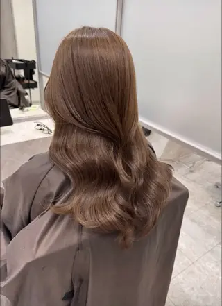 セミロング カラー 髪質改善/札幌/大通 店長 ヨシカワアツシのヘアスタイル