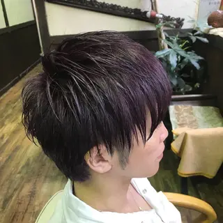 メンズ 🌱透明感カラー☘️ TOYO🌱のヘアスタイル