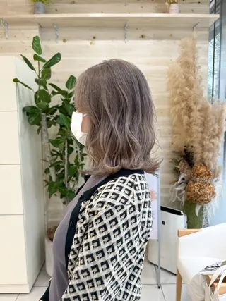 ミディアム カラー Seeknext // Rukaのヘアスタイル