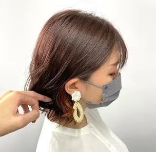 ショート カラー 美髪矯正・レイヤー 倉友哉のヘアスタイル