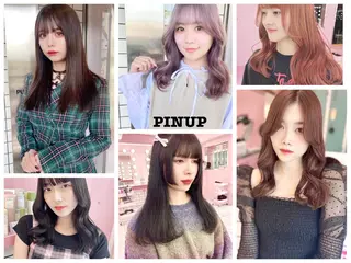 ミディアム カラー moana surfriderのヘアスタイル