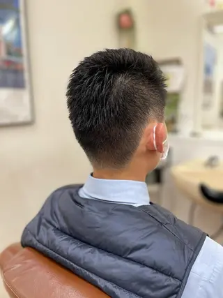 ショート メンズ 山田 美翔のヘアスタイル