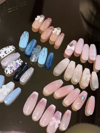 ネイル émure. パラジェル認定サロンのネイルデザイン