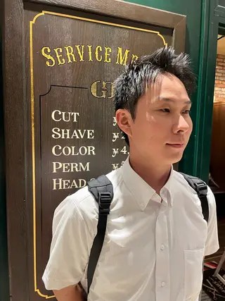 メンズ いまり てるくにのヘアスタイル