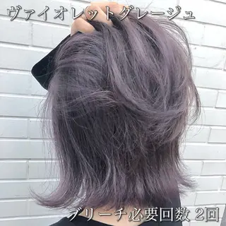 ショート カラー シールエクステ☀️ L.O.G村岡健一のヘアスタイル