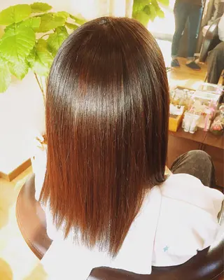 ミディアム 田中 佐枝子のヘアスタイル