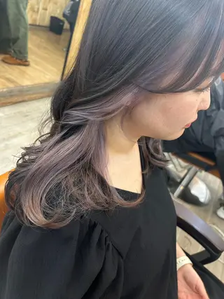 ロング カラー newibelsia 名駅のヘアスタイル