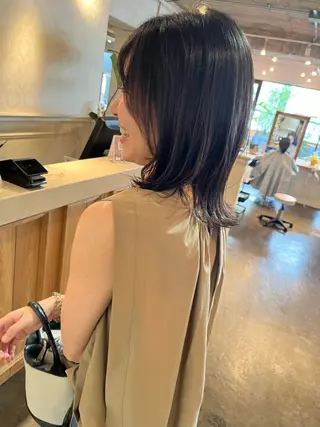 ミディアム 銀座🤍ボブ/ ミディアム/佐野夢美のヘアスタイル