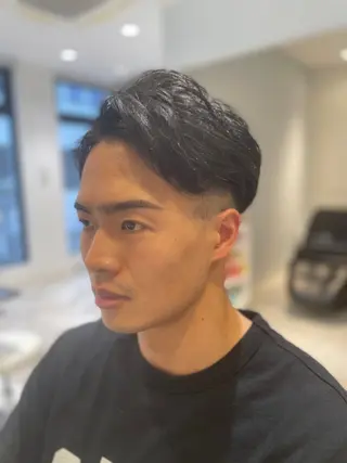 ミディアム メンズ メンズパーマ/カット / 古川　諒のヘアスタイル