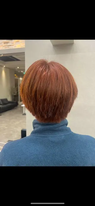 ショート カラー メンズ 熊本市東区 /Ririkaのヘアスタイル