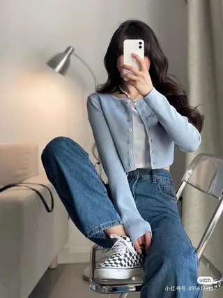 セミロング モテヘア 韓国ヘアhikariのヘアスタイル