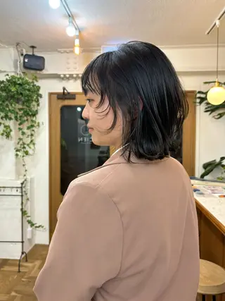 ミディアム ayano🫧 《CIEN》のヘアスタイル
