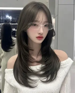 ロング カラー arts新宿所属・🫧透明感／艶カラー 🫧Ryuseiのヘアスタイル