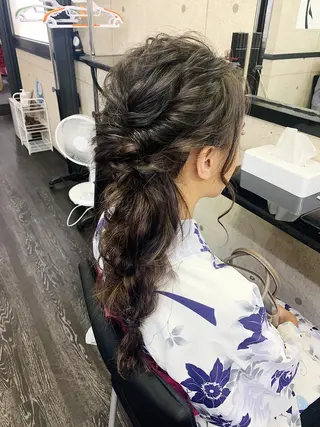 ロング 京都最安価エクステ muuka🦋のヘアスタイル