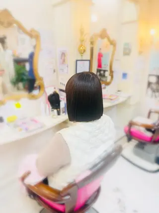 ミディアム 菅沼 美咲のヘアスタイル