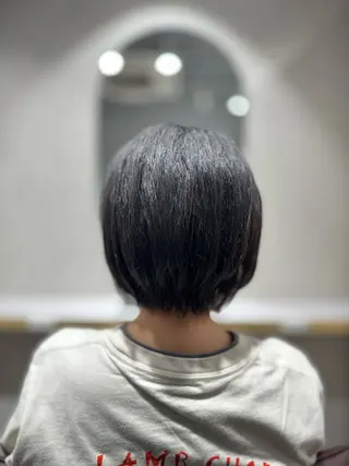 ショート charme溝の口所属・くせ毛カット終着点 カワサキトオル溝の口のヘアスタイル