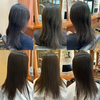 ロング 山口 博司のヘアスタイル