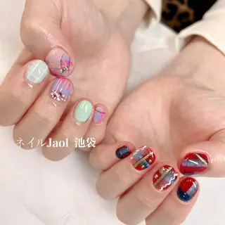 ショート ネイルJaol 池袋のネイルデザイン