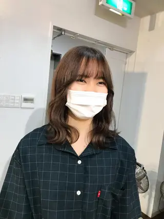 セミロング 中江 友哉のヘアスタイル