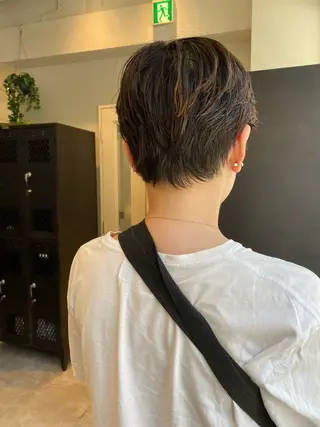 ショート 薄暮 マツイ レンのヘアスタイル
