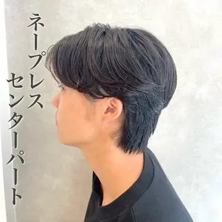 メンズ ダウンパーマ特化💎 ボブ・レイヤーりなのヘアスタイル