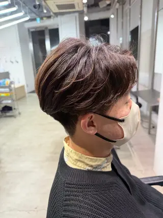 パーマ メンズ fifth天神 パーマ特化/石橋航海のヘアスタイル