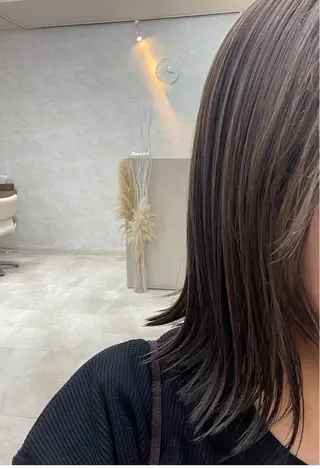 ミディアム classic 新横浜satomiのヘアスタイル