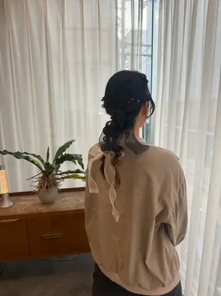 ヘアアレンジ PACE所属・ayumi ／透明感カラーのヘアスタイル